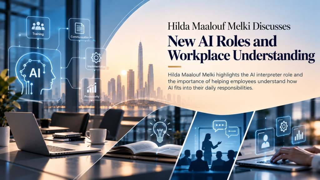 Hilda Maalouf Melki Discusses New AI Roles and Workplace Understanding
